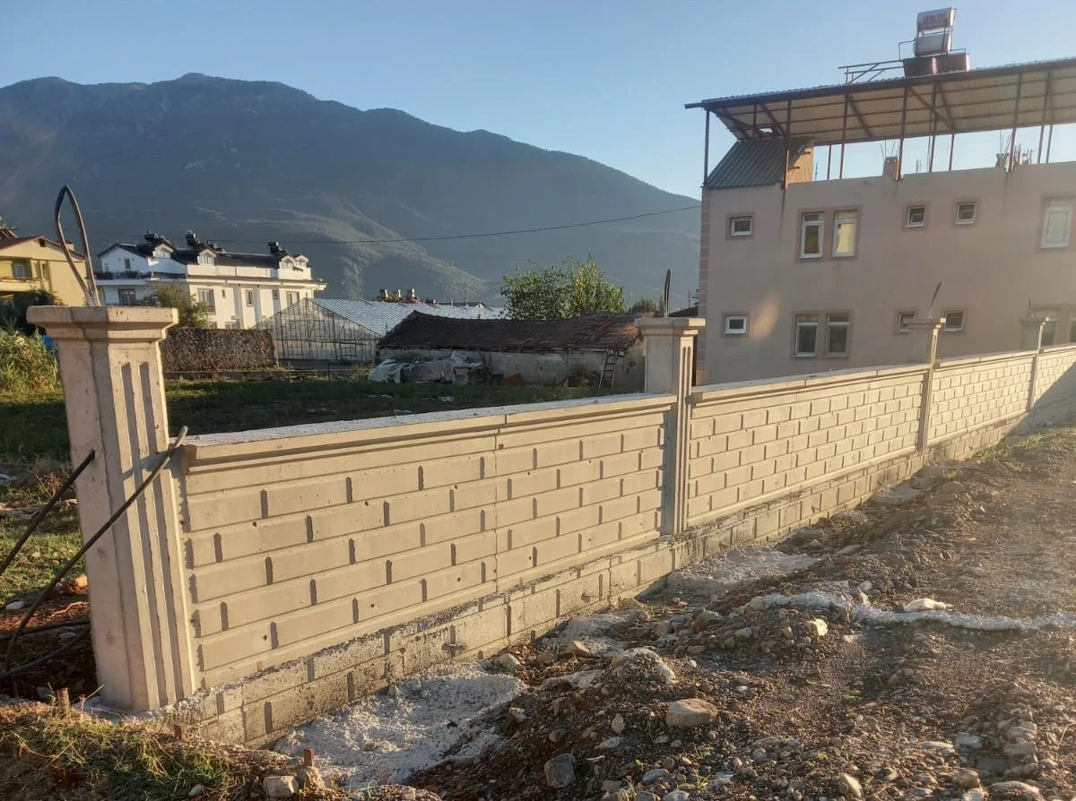 Fethiye Bahçe Duvar Yapımı